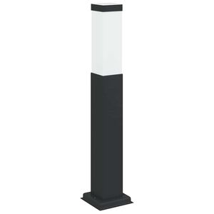 vidaXL Borne lumineuse 50 cm noire IP44