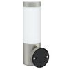 vidaXL Applique Murale Ext&eacute;rieure 2 pcs Argent&eacute; 12 x 8,5 x 27 cm