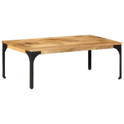 vidaXL Table basse 100x55x35 cm bois de manguier massif