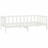 vidaXL Lit de jour sans matelas avec tiroirs 90x200 cm blanc