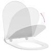 vidaXL Si&egrave;ge de toilette R&eacute;glable Blanc 50 x 36,5 x 5 cm Polypropyl&egrave;ne