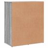 vidaXL Buffets 2 pcs sonoma gris 60x31x70 cm bois d'ing&eacute;nierie