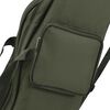 vidaXL Sac de canne &agrave; p&ecirc;che vert fonc&eacute; 160 cm tissu oxford