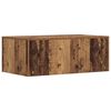 vidaXL Bureau mural Bois Ancien 80 x 45 x 30 cm Bois d'ing&eacute;nierie