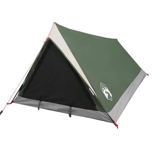 vidaXL Tente de camping 2 personnes vert imperméable