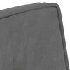 vidaXL Chaise de relaxation gris fonc&eacute; 64x74x84 cm velours