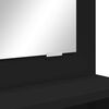 vidaXL Tables de maquillage pour chambre Noir 80 x 39,6 x 135 cm