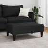 vidaXL Repose-pied noir 77x55x31 cm velours
