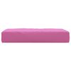 vidaXL Coussin de palette rose 60x60x8 cm tissu oxford
