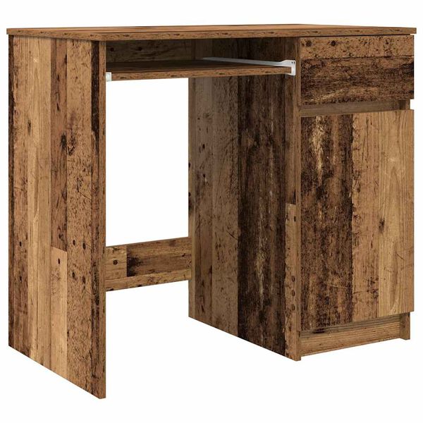 vidaXL Bureau vieux bois 86x49x76 cm bois d'ing&eacute;nierie