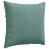 vidaXL Coussins de canap&eacute; 2 pcs Vert Mer 45 x 45 cm