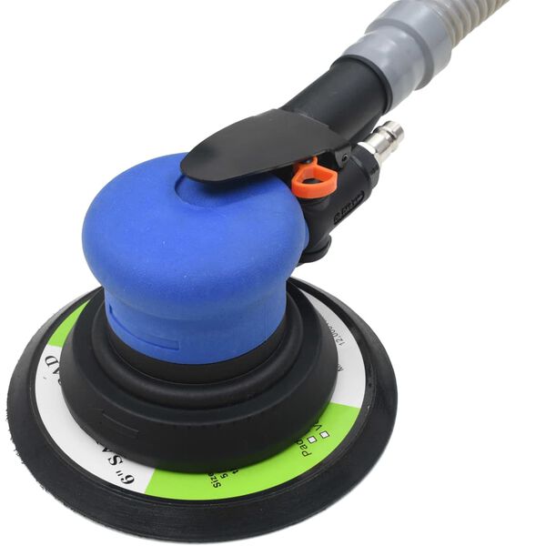 vidaXL Ponceuse orbitale pneumatique auto-aspirante 4 pcs 150 mm