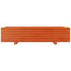 vidaXL Jardini&egrave;re cire marron 110x40x26,5 cm bois de pin massif