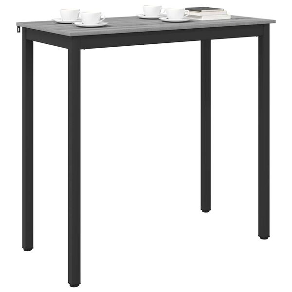 vidaXL Table de salle &agrave; manger / Table de repas Bois d'ing&eacute;nierie