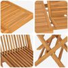 vidaXL Ensemble de salle &agrave; manger pour jardin 7 pcs Marron