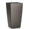 LECHUZA Jardinière Cubico 30 ALL-IN-ONE Charbon 18184