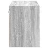 vidaXL Armoire murale de garage sonoma gris bois d'ing&eacute;nierie