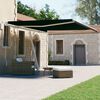 vidaXL Auvent manuel r&eacute;tractable sur pied 400x300 cm Anthracite