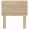 vidaXL T&ecirc;te de lit Ch&ecirc;ne Sonoma 75 cm Bois d'ing&eacute;nierie