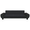 vidaXL Canap&eacute; pour enfants noir 100x54x33 cm velours
