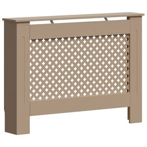 vidaXL Cache-radiateur 112x19x81,5 cm MDF