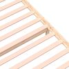 vidaXL Cadre de lit sans matelas bois massif 75x190 cm