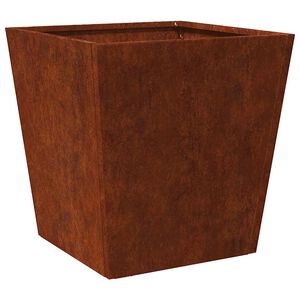 vidaXL Jardini&egrave;re 40x40x40 cm acier r&eacute;sistant aux intemp&eacute;ries