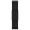 vidaXL Biblioth&egrave;que Ch&ecirc;ne noir 70 x 24 x 97 cm Bois d'ing&eacute;nierie