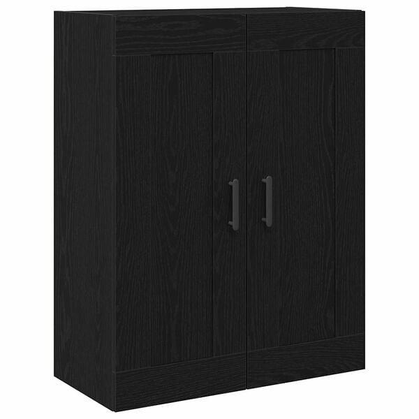 vidaXL Haut Armoire Chêne noir 69,5 x 34 x 180 cm Bois d'ingénierie