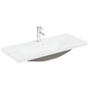vidaXL Ensemble de meubles salle de bain 3 pcs bois d'ing&eacute;nierie