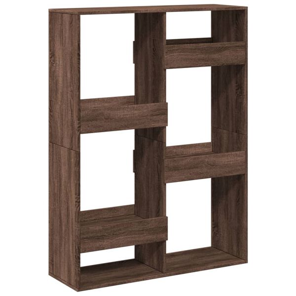 vidaXL Biblioth&egrave;que ch&ecirc;ne marron 100x33x135 cm bois d'ing&eacute;nierie