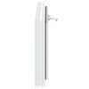 vidaXL Fen&ecirc;tre de sous-sol RISOR 80x40 cm inclinable 2 vitrages blanc
