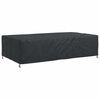 vidaXL Housse pour mobilier d'ext&eacute;rieur Noir 315 x 180 x 74 cm 420D