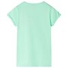 T-shirt pour enfants vert vif 116