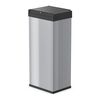 Hailo Poubelle Big-Box Swing Taille XL 52 L Argent&eacute; 0860-221