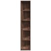 vidaXL Armoire d'angle Ch&ecirc;ne marron 33x33x164,5 cm Bois d'ing&eacute;nierie