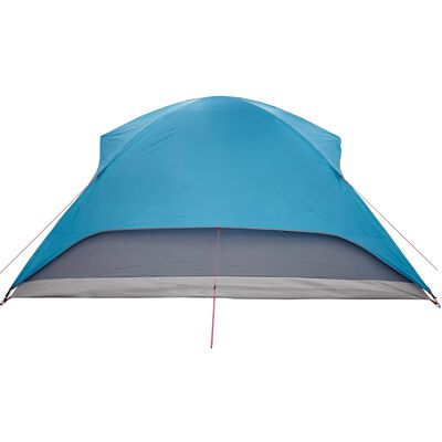 vidaXL Tente de cabine familiale 6 personnes bleu imperméable