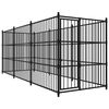 vidaXL Chenil d'ext&eacute;rieur pour chiens 450 x 150 x 185 cm