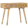 vidaXL Table console 89x44x75 cm Bois de manguier massif