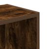 vidaXL Biblioth&egrave;que ch&ecirc;ne fum&eacute; 31x24x77 cm bois d'ing&eacute;nierie
