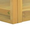 vidaXL Armoire murale de salle de bain 60x45x35 cm Bois de teck solide