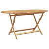 vidaXL Ensemble de salle &agrave; manger pour jardin 7 pcs Marron