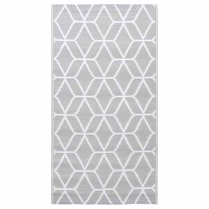 vidaXL Tapis d'ext&eacute;rieur ARAKIL Gris 190x290 cm PP