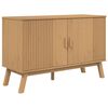 vidaXL Buffet OLDEN marron 114x43x73,5 cm bois massif de pin