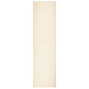 vidaXL Tapis doux &agrave; poils moyens et lavable HUARTE Cr&egrave;me 80 x 300 cm