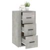 vidaXL Buffet Gris b&eacute;ton 40x33x70 cm Bois d'ing&eacute;nierie