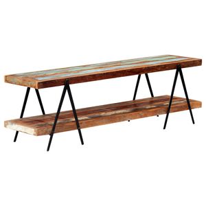 vidaXL Meuble TV 160x40x50 cm Bois de r&eacute;cup&eacute;ration massif