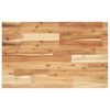 vidaXL &Eacute;tag&egrave;re de vasque murale acier et bois massif d'acacia