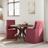 vidaXL Chaises de salle &agrave; manger 2 pcs Bordeaux 57 x 67 x 98 cm tissu