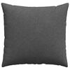 vidaXL Coussins de canap&eacute; 2 pcs Gris fonc&eacute; 45 x 45 cm